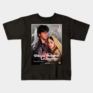 Shahrukh kajol t shirt Kids T-Shirt